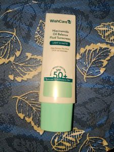 WishCare Niacinamide Oil Balance Fluid Sunscreen S