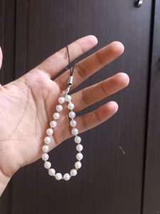 Pearl Beaded Phone charm 🧿