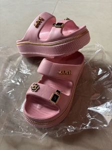 girl women Pink Platform Sandals