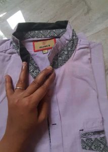 Elegant Men Shirt Chinese Collar