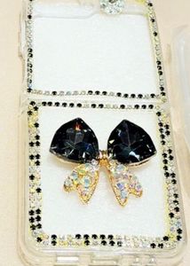 Rhinestone Bow Samsung ZFlip5 Phone Case