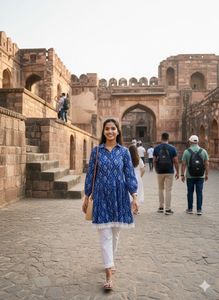 💎Indigo Rhapsody Tunic - Your Next Fav Look💎