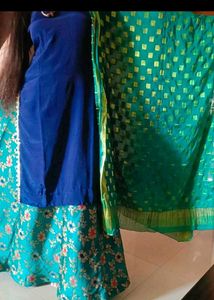 Suit With Heavy Lehenga
