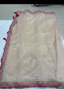Elegant Embroidered Saree