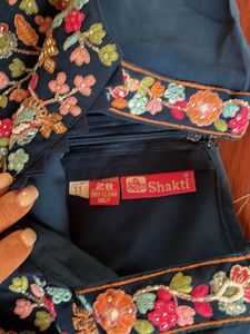 Blue Salwar Set For Girls