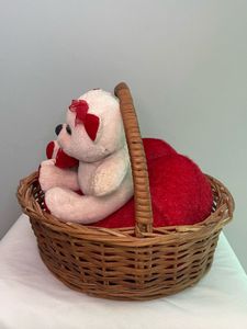 Valentine’s Day Teddy Bear Basket