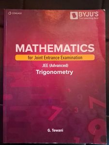 Jee Advaced trignometry by G. tewani