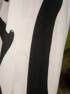 Beautiful Black 🖤 And White 🤍 Dress