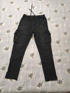 black cargo pants