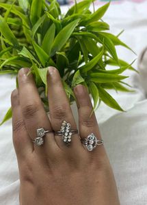 Statement Crystal Cocktail Ring