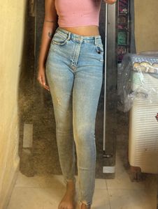 Light Wash Denim Jeans