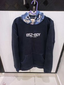 Blue Camo Hoodie