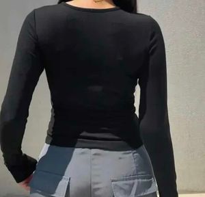Black Long Sleeve Top