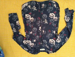 Floral Print Long Sleeve Shirt