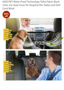 Pet Car Seat Cover