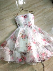Floral Disney Mini Dress (Corset)