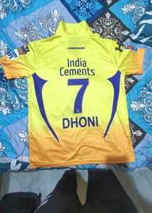 Chennai Super Kings Jersey MS Dhoni edition