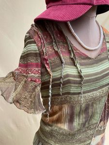 Y2K Mesh Top