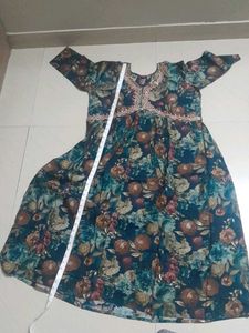 Aliya Cut 3 PC Set Aline Measurement In Pics