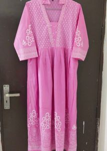 New Unused PureCotton Anarkali Suit