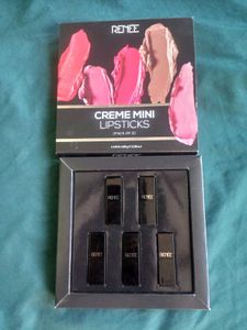 Renee Creme Mini Lipstick Set Of 5