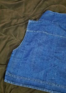SALE❗️Y2k Denim Vest, Waistcoat 💙