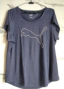 Puma Heather Cat Training Tee Size XL