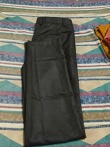 Gray Wide pure cotton Leg pant