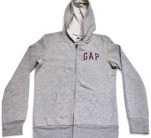 GAP Grey Hoodie Sweatshirt | Chest 38
