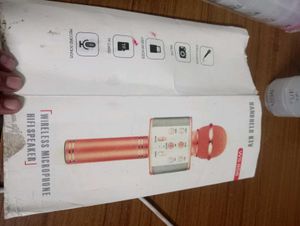 Wireless Microphone HIFI Speaker