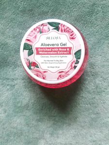 SILEOSA AloeveraGel Enriched With Rose&amp;Watermelon