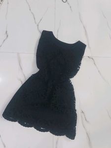 Black Lace Top