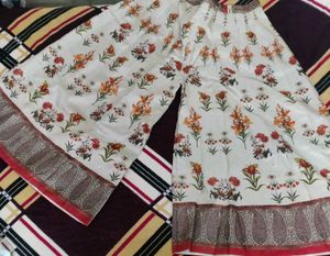 Fully Flared Floral Print Palazzo