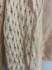 Heart Pattern Knitted Cardigan