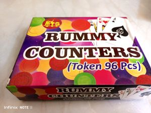 New Rummy Counter Token (96 Pcs)