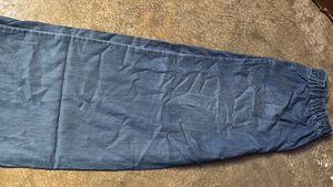 Blue Wide Leg Pants