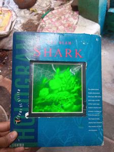 Vintage Holographic Shark Book
