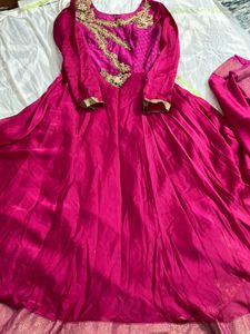 Elegant pink gown