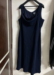 Elegant Navy Dress