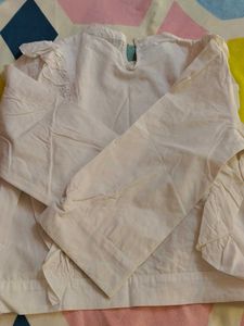Ruffle Trim Top