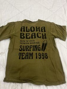 Olive Green Graphic Tee