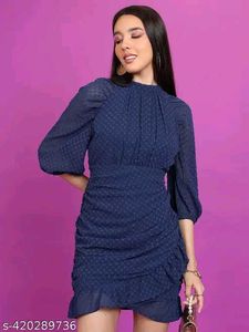 SEXIEST STEEL BLUE BODYCON