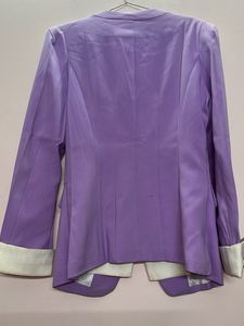 Chic Purple Blazer
