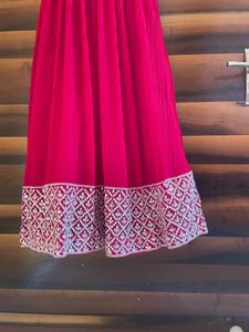 Without Tupatta &amp; Paijama ,mirror Work Anarkali