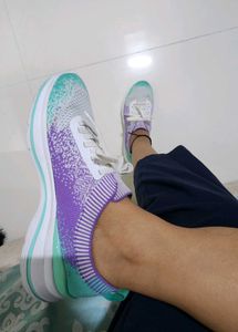 Lavender Skechers Performance Stretch Fit