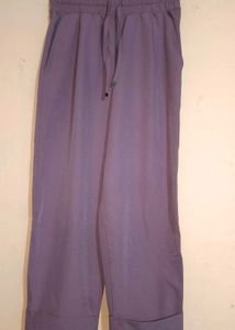 Size 30 To 32 Inches Lavender Cropped Pants