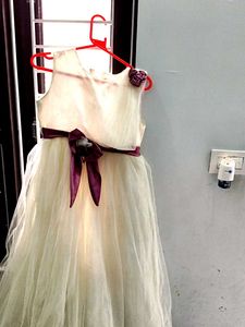 Elegant Girls Dress net  full frel gwon