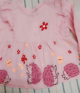 Cute Hedgehog Pajama Set