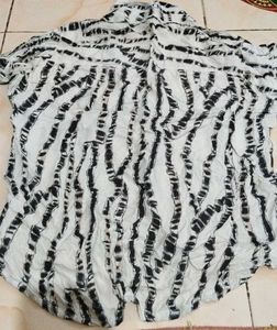 Abstract Print Blouse