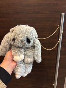 Cute Bunny Plushy Shoulder Bag
